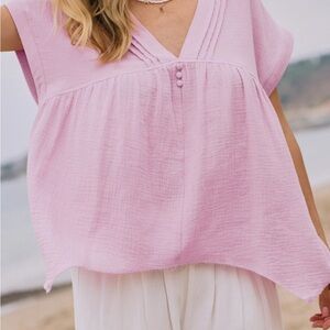 Oddi V Neck Womens Top